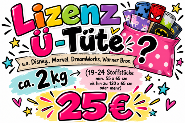 2kg Lizenz Ü - Tüte