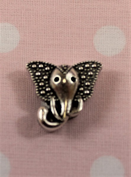 Winzling | Slider | Anhänger | Elefant | silber
