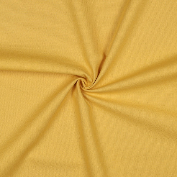 Canvas | Baumwolle | Uni | gelb