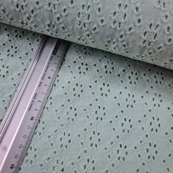 Jersey | mit Lochstickerei | mint