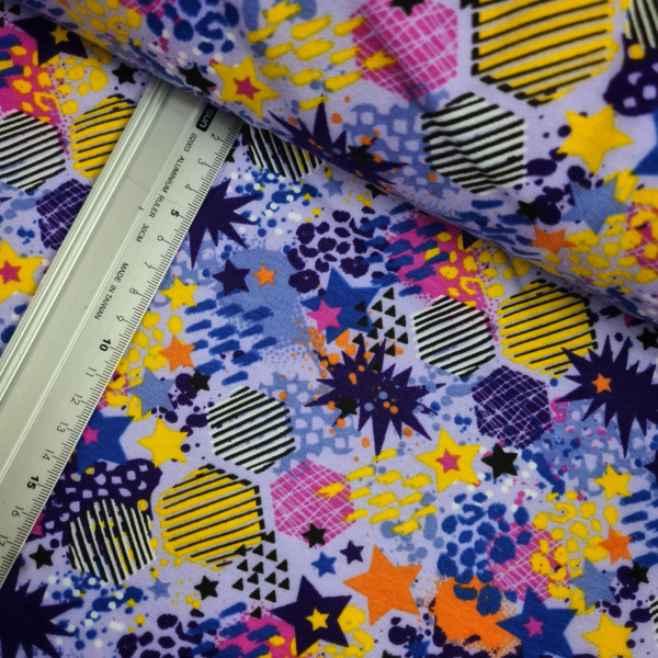 Sommersweat | French Terry | bedruckt | little chaos | bunt