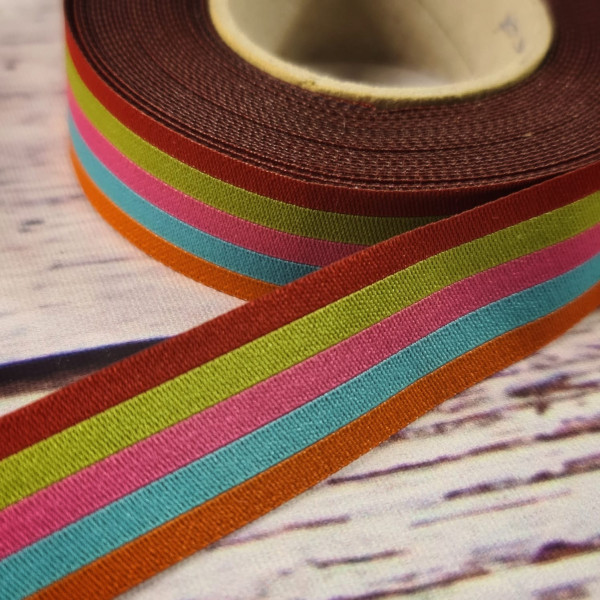 Webband | Streifen | bunt
