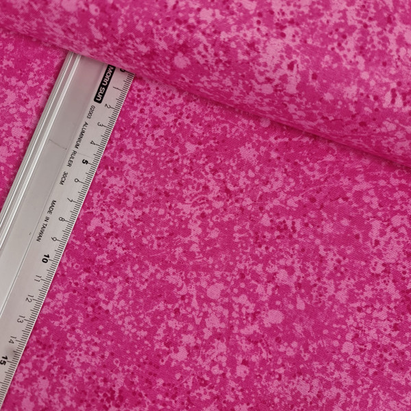 Baumwolle | bedruckt | batik klein | pink