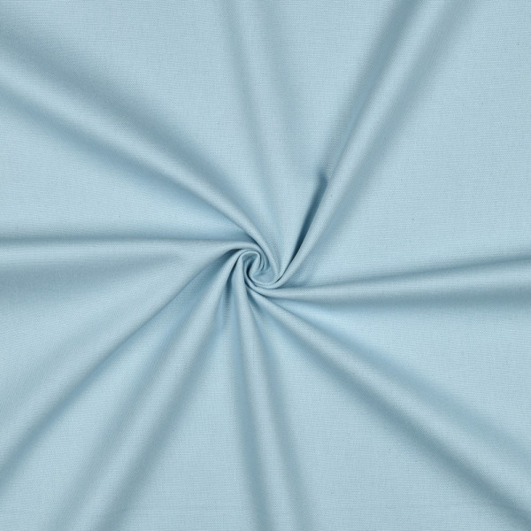 Canvas | Baumwolle | Uni | hellblau