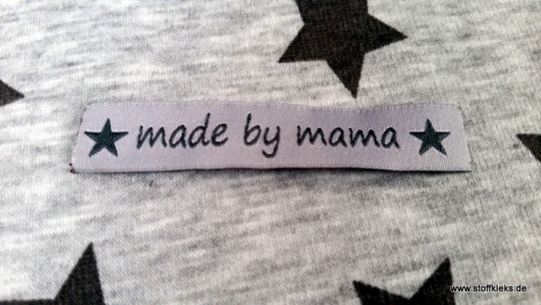 Applikation | Label | made by mama | grau