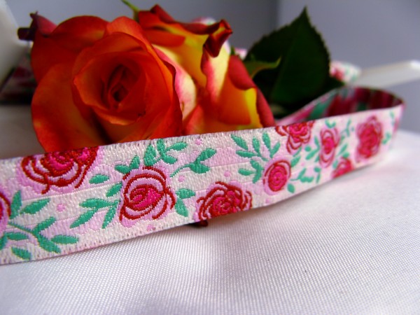 Webband | Rose | rosa/rot