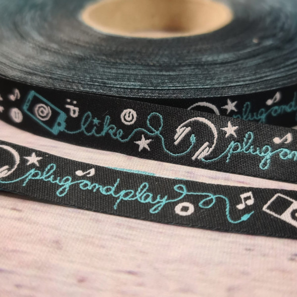 Webband | plug and play | schwarz