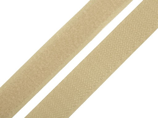 Klettverschluss | Klettband | 2cm | beige