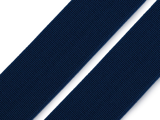 Gummiband | 25mm | weich | dunkelblau