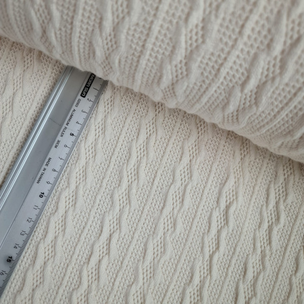 Strick | Pattern| creme
