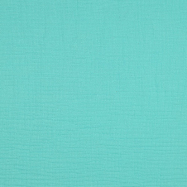 Baumwolle | double gauze/Musselin | Uni | pfefferminz