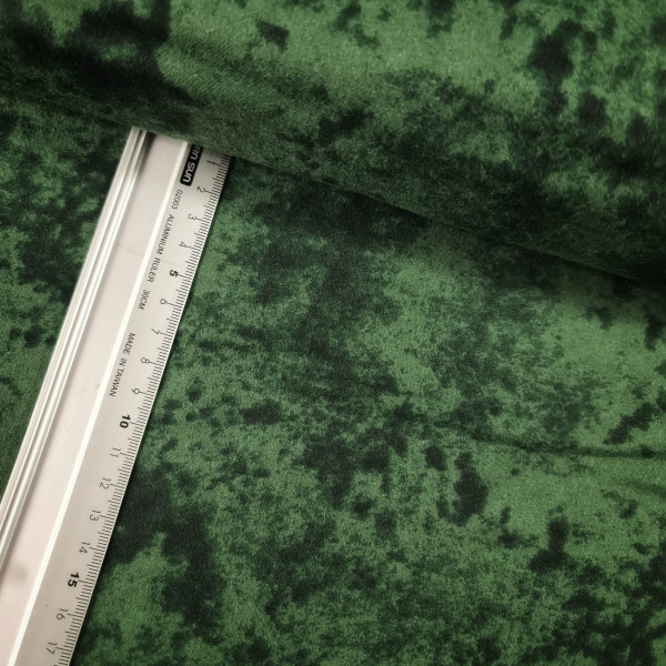 Baumwolle | Flanell | Batik | grün