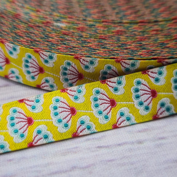 Webband | Pusteblume | gelb