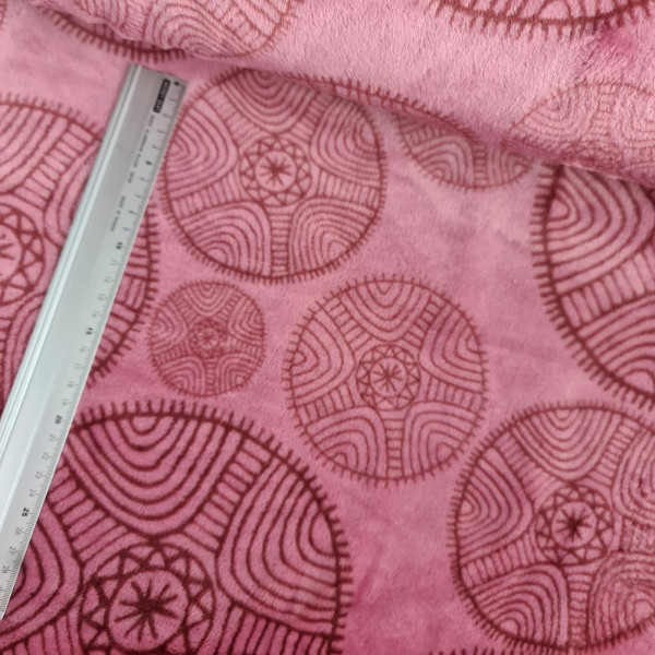 Wellnessfleece | Mandala | rosa