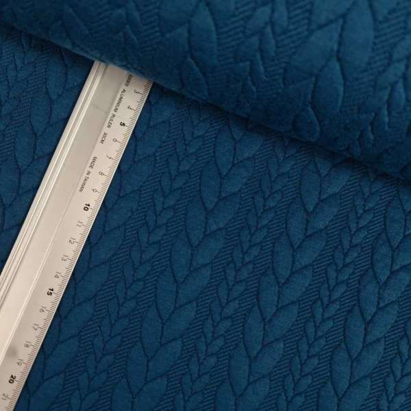 Quiltsweat | Zopfmuster | petrol