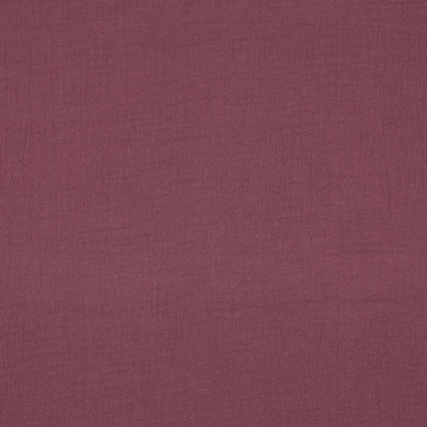 Baumwolle | double gauze/Musselin | Uni | aubergine