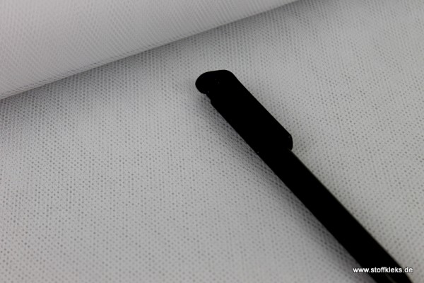 Tüll | Wabentüll | weiss