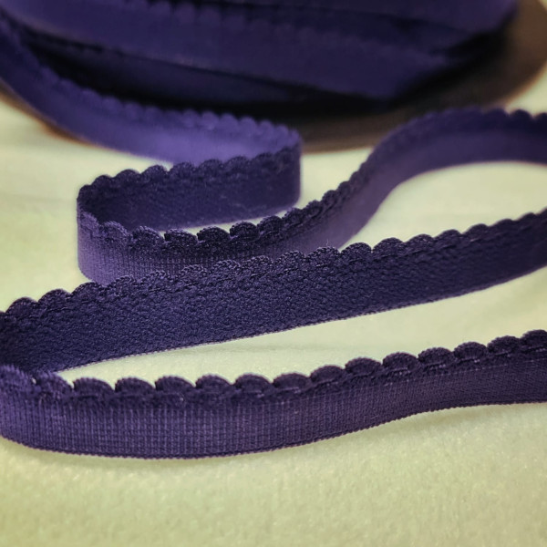 Gummiband | Spitze | lila