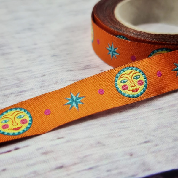 Webband | Sonne | orange