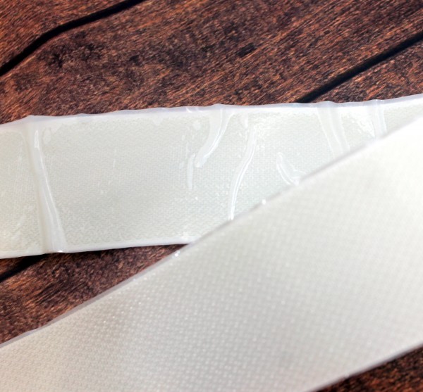 Hakenband | Klettband | selbstklebend | 5cm | weiß