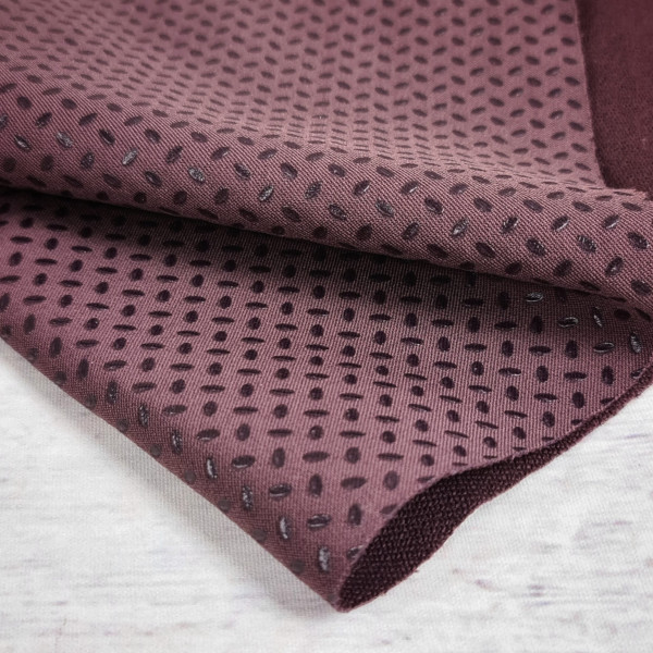 Silikon Grip | Anti - Rutsch - Stoffstück | bordeaux