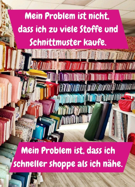 Postkarte "Mein Problem ist nicht"