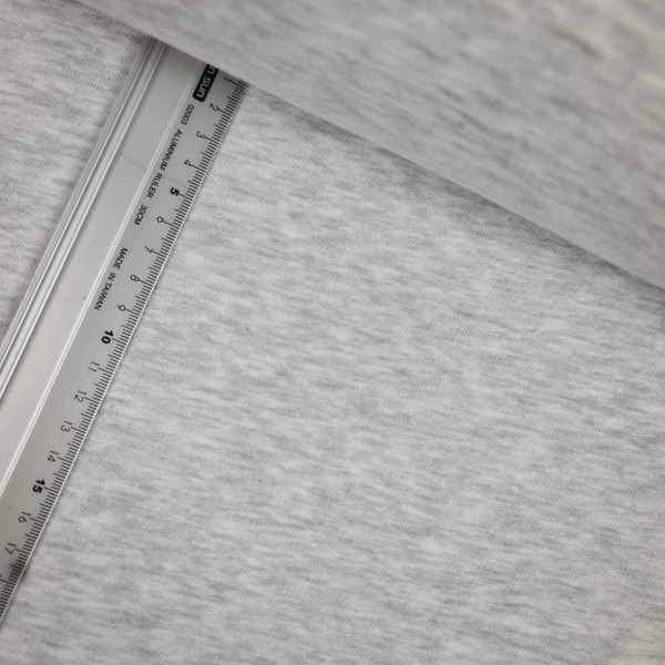 dicker Sweat | melange | hellgrau