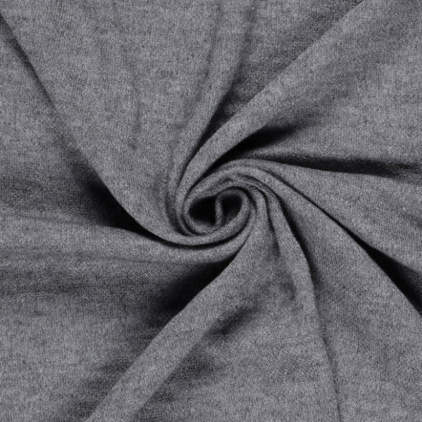 Viskose - Strick | Heavy Knit | grau