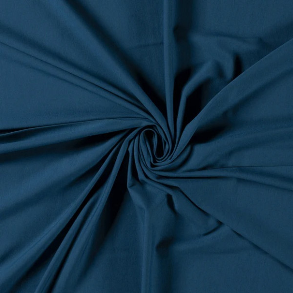 Jersey | Uni | pfauenblau