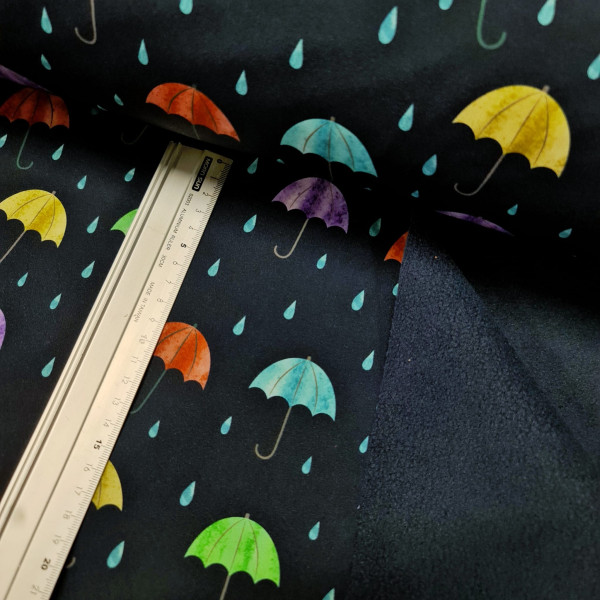 Softshell | bedruckt | Umbrella | dunkelblau