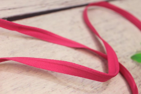 elastisches Paspelband | pink | 1cm