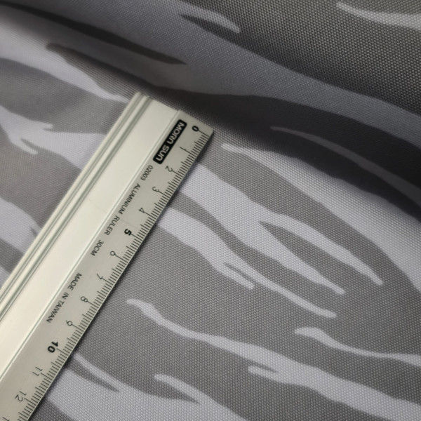 Outdoorstoff | bedruckt | dissipate | grau