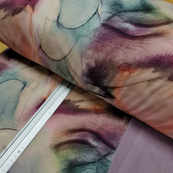 Softshell | bedruckt | watercolor | bunt