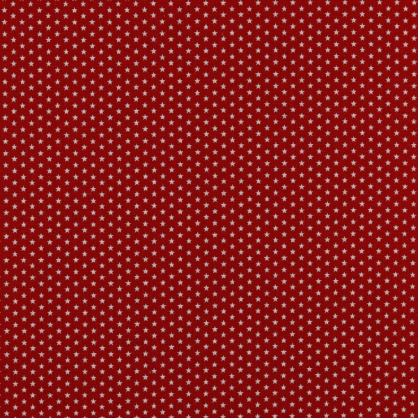 Baumwolle | bedruckt | 4mm little stars | rot