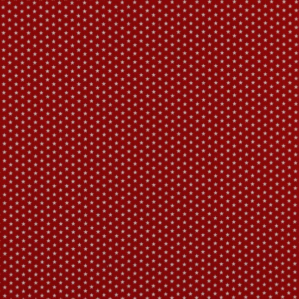 Baumwolle | bedruckt | 4mm little stars | rot