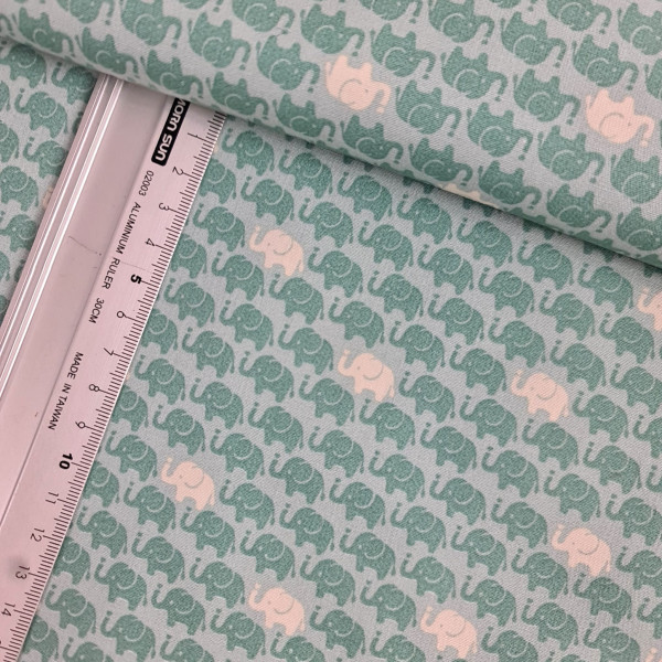 Baumwolle | bedruckt | one of us | mint