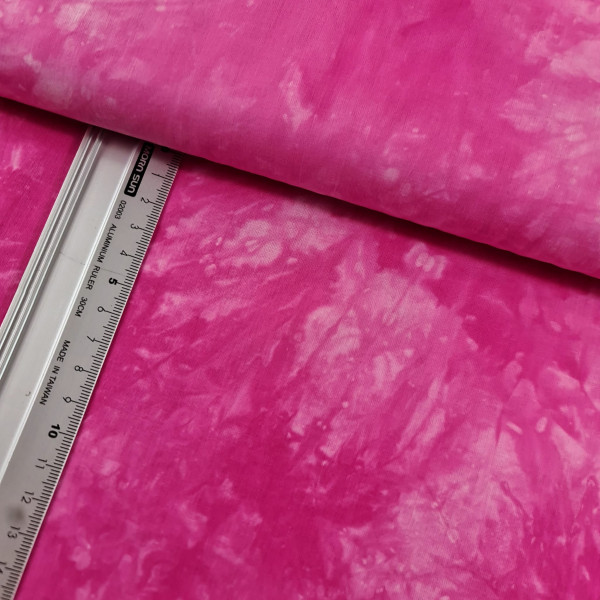 Baumwolle | bedruckt | Batik | pink