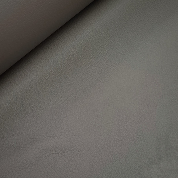 veganes Kunstleder | grau | matt
