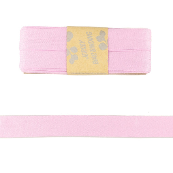 Viskose Schrägband/Einfassband | 40 / 20mm | 3m | 187145 | dunkel rosa