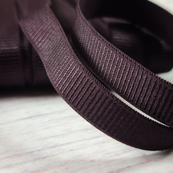 Gummiband | 13mm | aubergine
