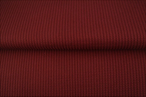 Strickstoff | weinrot