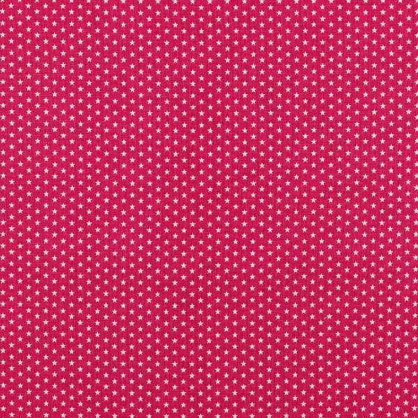 Baumwolle | bedruckt | 4mm little stars | pink