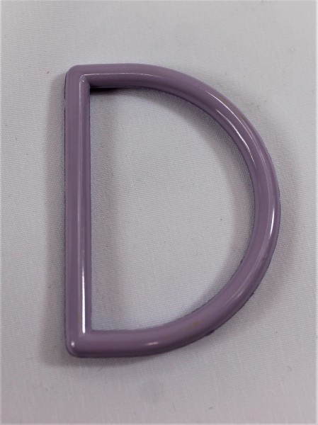 D-Ring | 40 mm | Kunststoff | hell lila