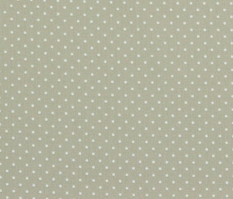 Baumwolle | bedruckt | 1mm Punkte | sand / weiss
