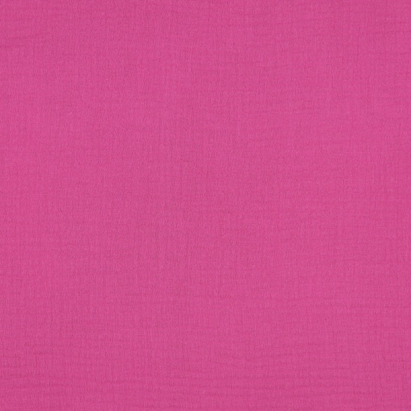 Baumwolle | double gauze/Musselin | Uni | cherise