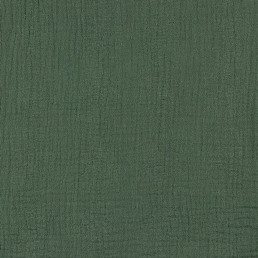 Baumwolle | double gauze/Musselin | Uni | vintagegrün