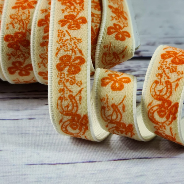 Gummiband | 18mm | Glück | orange