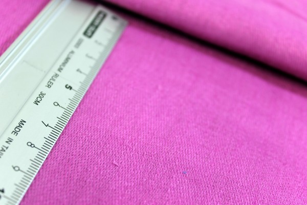 Leinen | Uni | pink