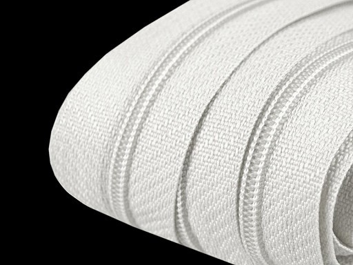 Reißverschluss | endlos | Spirale 3mm | weiss