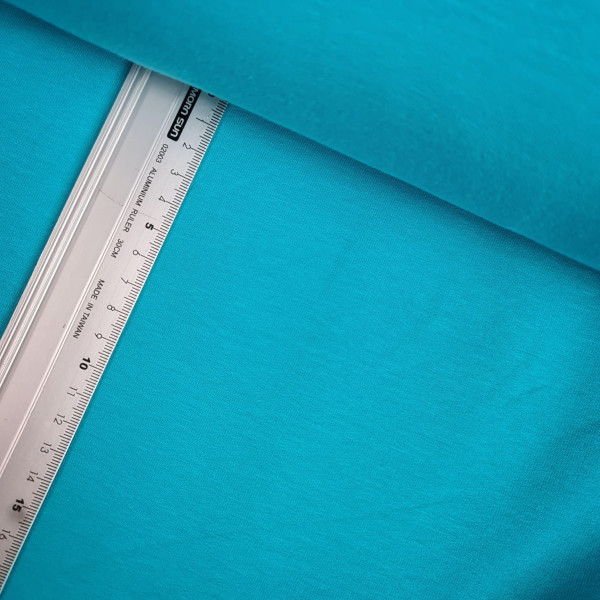 French Terry | Sommersweat | UNI | dunkel türkis